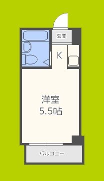 ビルディングⅡ菅原 間取り