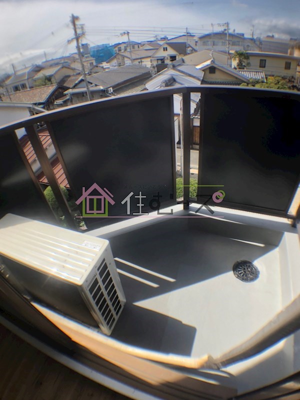 ワイツービル ベランダ