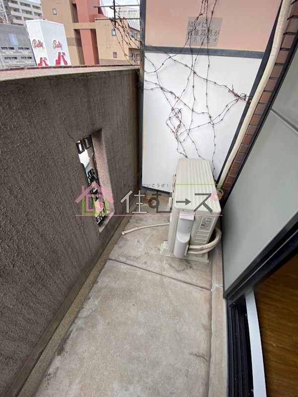 グラシア松屋町 ベランダ