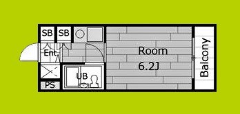 ラ・ハイール住吉 間取り
