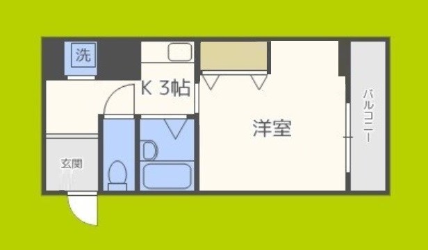 ODESSA南船場 間取り