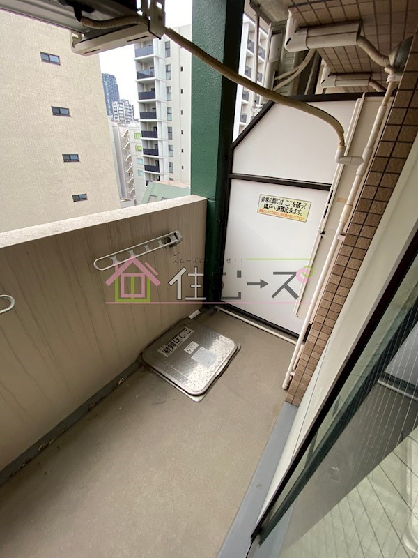 プレサンス内本町 ベランダ