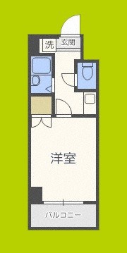 セレッソコート西心斎橋 間取り