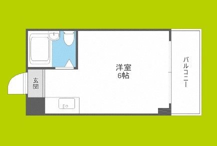 シティパレス21駒川中野 間取り