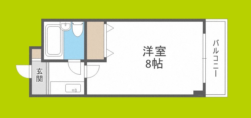 ロイヤル巽 間取り図