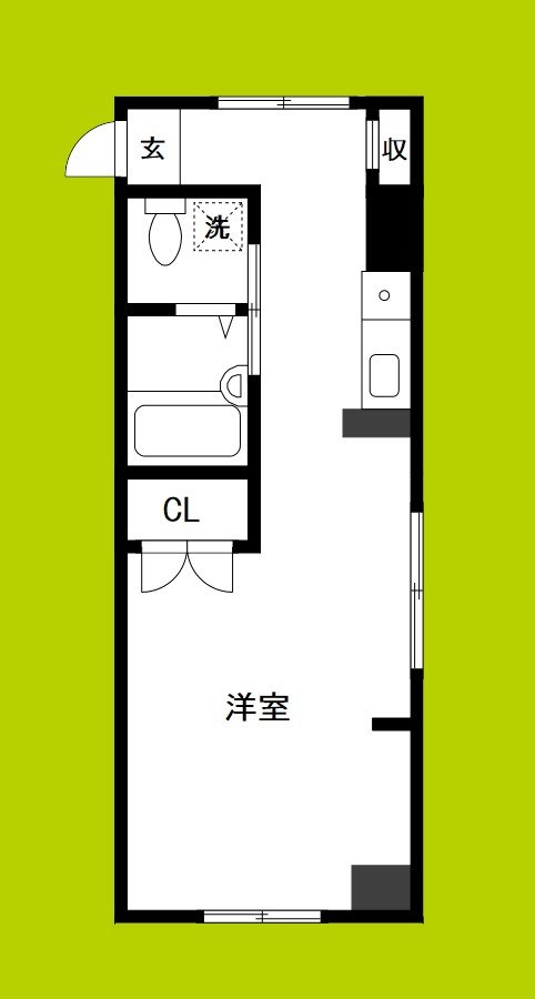 チサンマンション第3新大阪 間取り