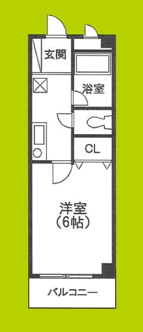 プレジデント豊新 間取り