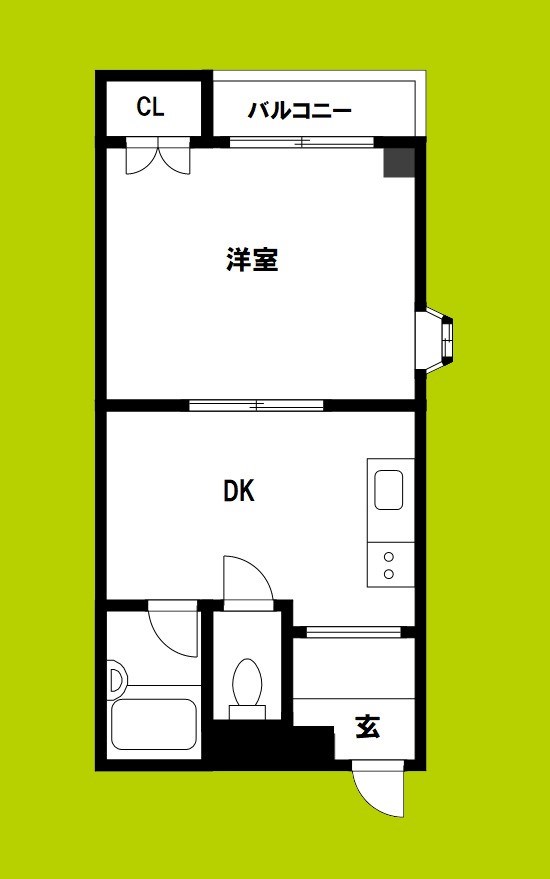 ロイヤルハイツ山之内 間取り