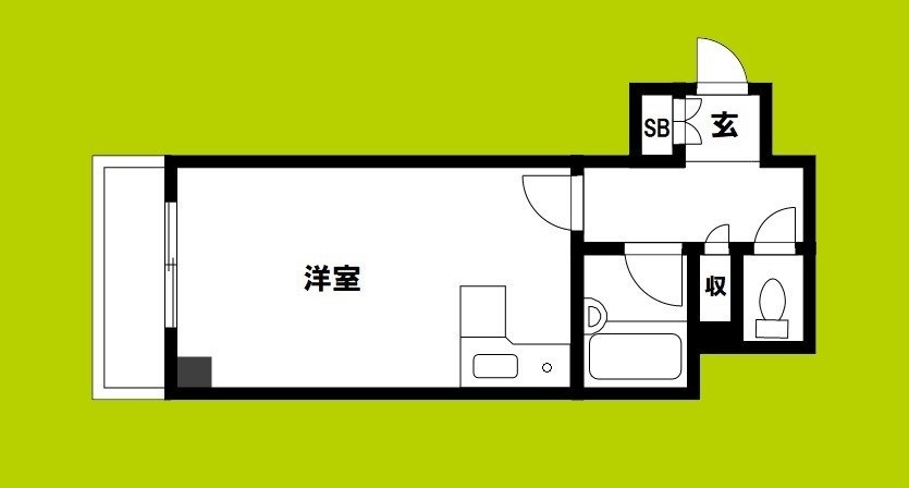 シャトレーヌ北島 間取り