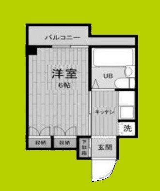 グリーンハイツ今津 間取り