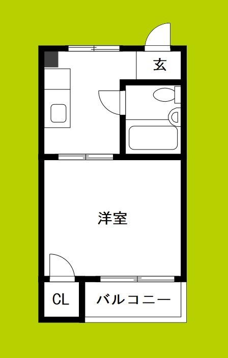 ハイツ東邦 間取り