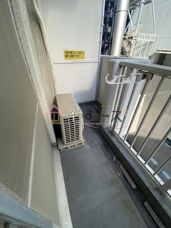 エルデ大手前 ベランダ