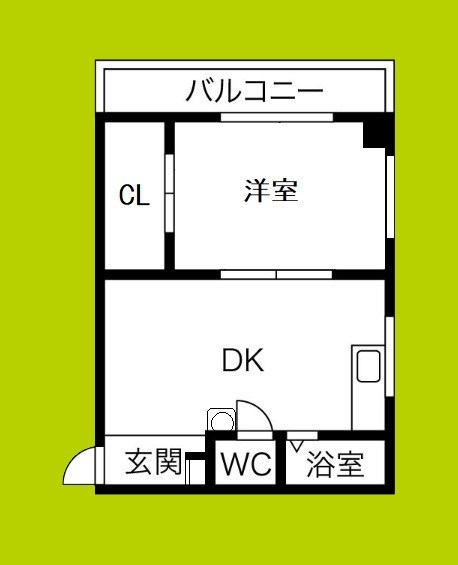 オーティーハイツ東住吉 間取り