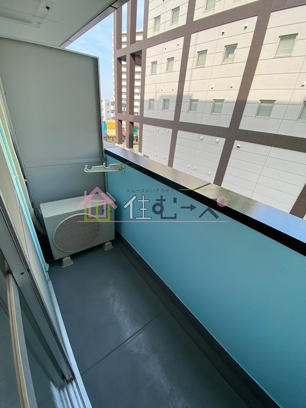 スチューデント平野  ベランダ