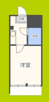 カツタビルディング5号館 間取り