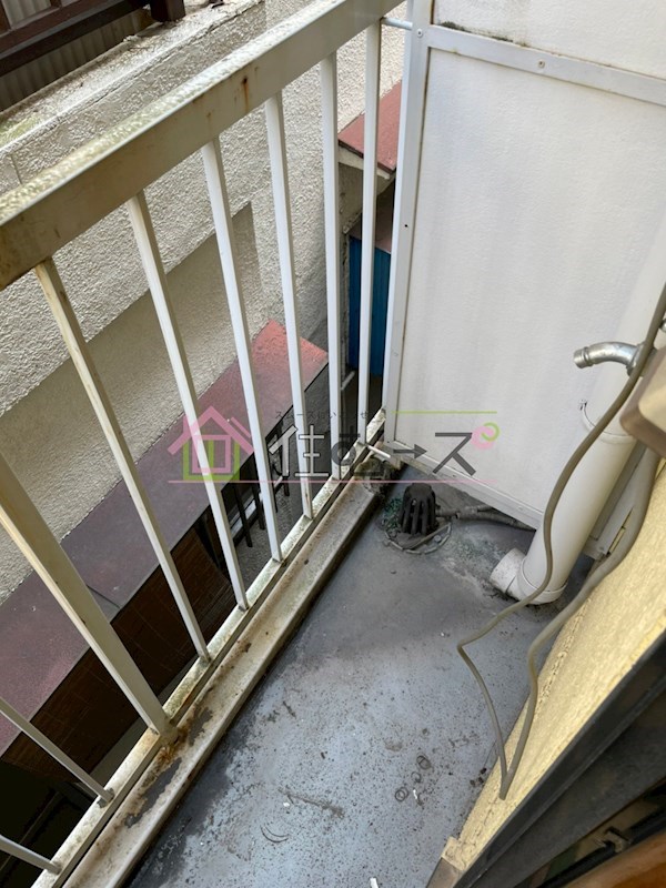 遠里小野パンション ベランダ