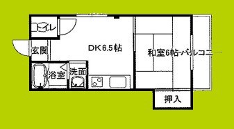 千船ハイツ 間取り