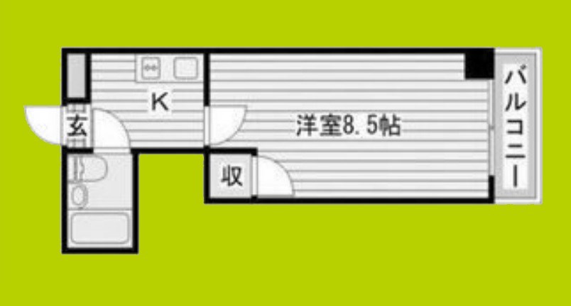 シティアーク上町台 間取り