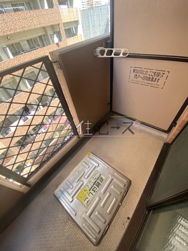 エステムコート大阪城南Ⅱ ベランダ