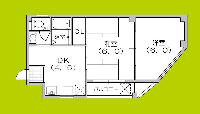 ナビオ新橋 間取り