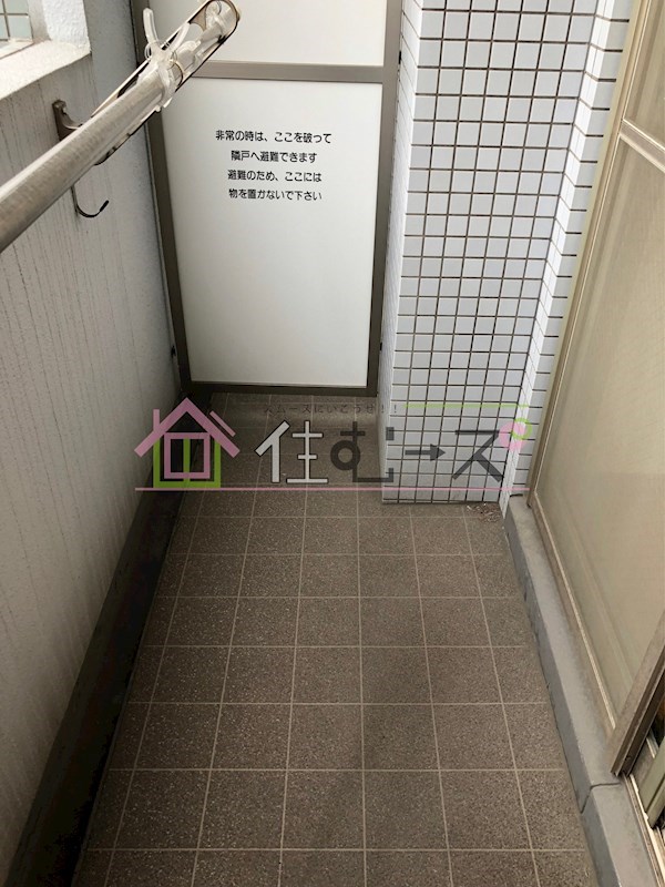 エステムコート難波ミューステージ   ベランダ