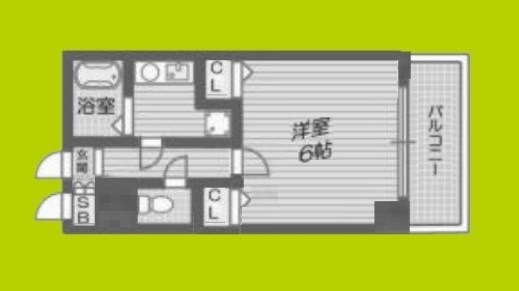 コフレ鶴橋 間取り