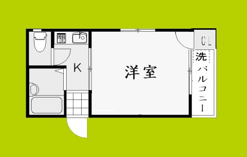 ベルコート勝山 間取り