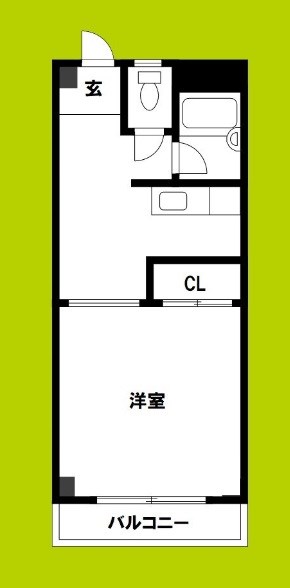 グリーンハイツ(岸本) 間取り