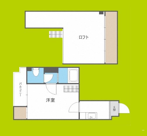 山本ハイツ森ノ宮 間取り