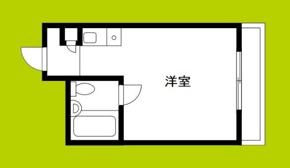 グランドハイツ東小橋 間取り