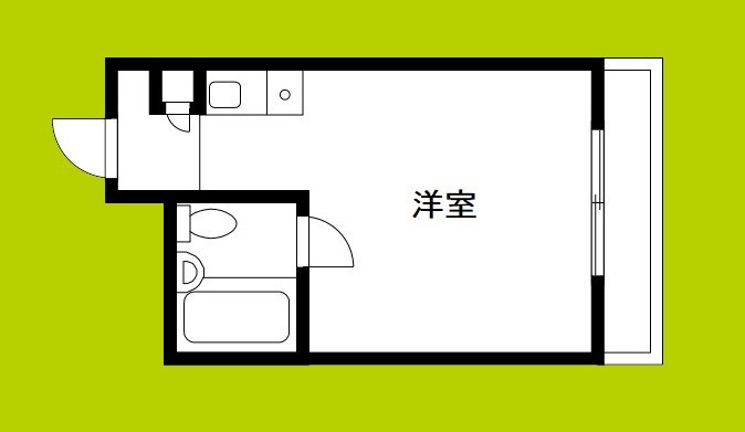 グランドハイツ東小橋 間取り