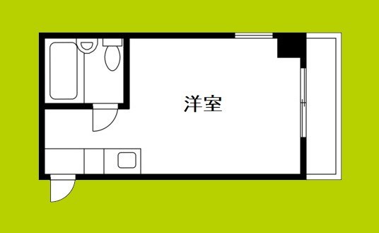 パシフィック今里Ⅱ 間取り
