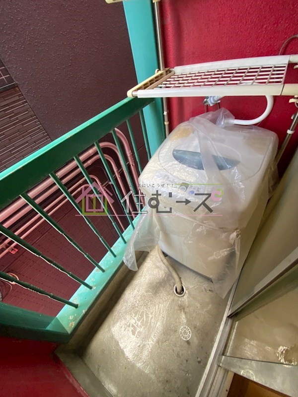 南森町パールビル ベランダ