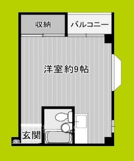 サントピア阿波座A棟 間取り