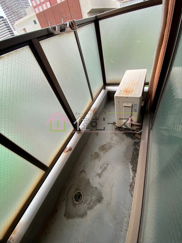 サントピア阿波座A棟 ベランダ