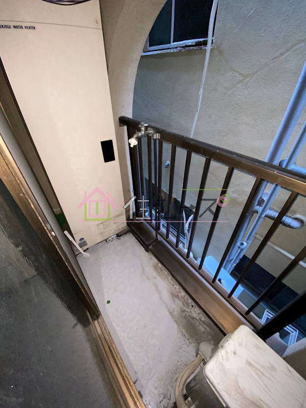 姫松マンション ベランダ