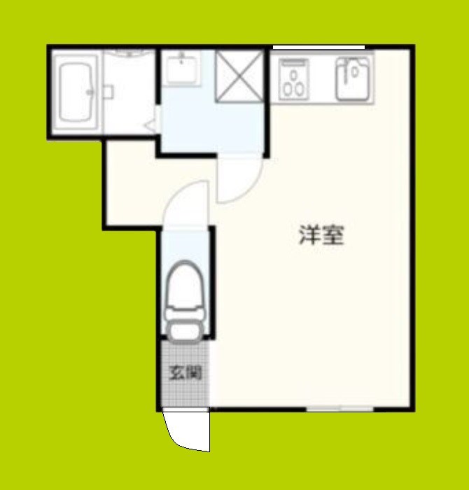 メビウス天下茶屋レジデンスⅡ 間取り