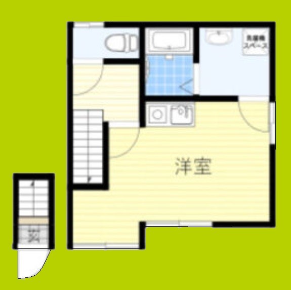 メビウス天下茶屋レジデンスⅡ 間取り