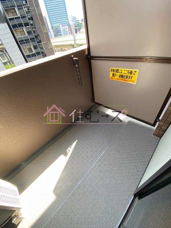 リーガル天神橋 ベランダ