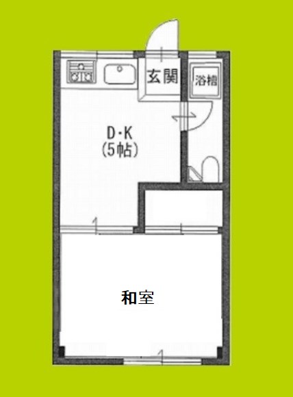 コーポ青木 間取り