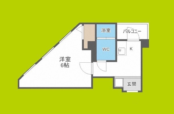 ミストラル本町ウエスト 間取り図