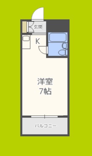 新大阪ハイグレードコーポ 間取り