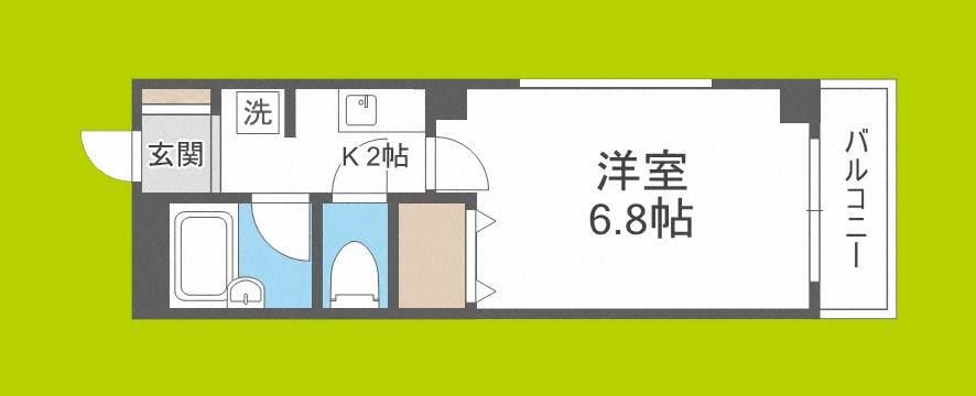 PLEASURE都島 間取り