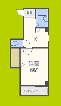 コーポなでしこ 間取り