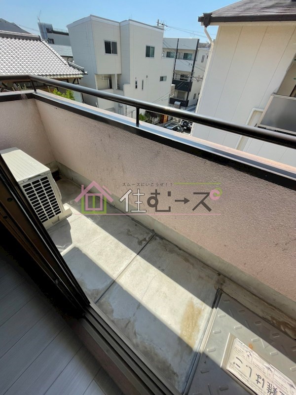 コーポなでしこ ベランダ
