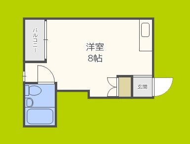 シャトー杉本PARTⅡ 間取り