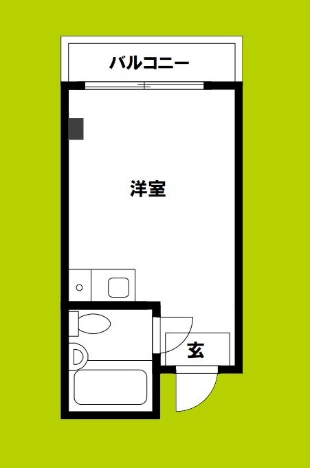 玉出西1024マンション 間取り