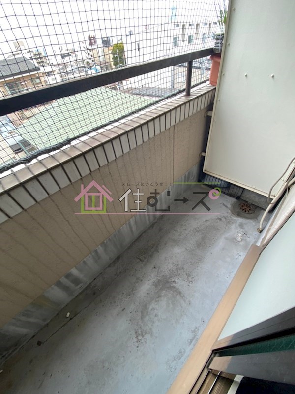 玉出西1024マンション ベランダ
