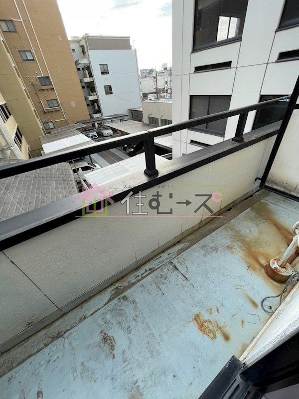 ソシオリバーハイツ ベランダ