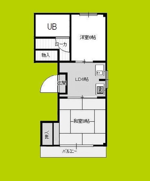 森ハイツ4 間取り